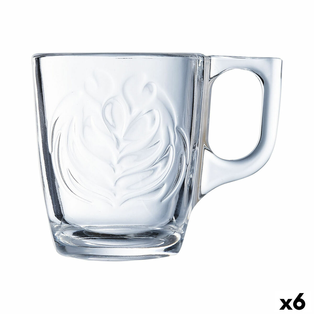 Koppar Luminarc Barista Transparent Glas 90 ml (6 antal)