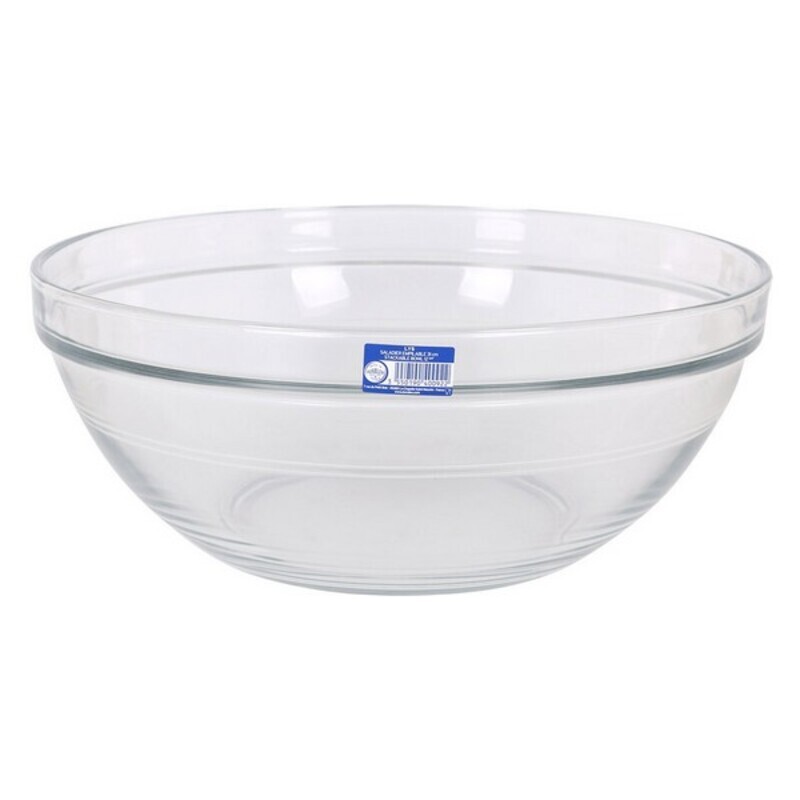 Salladsskål Duralex Lys Glas, Kapacitet: 970 ml - 17 x 7 cm - 4