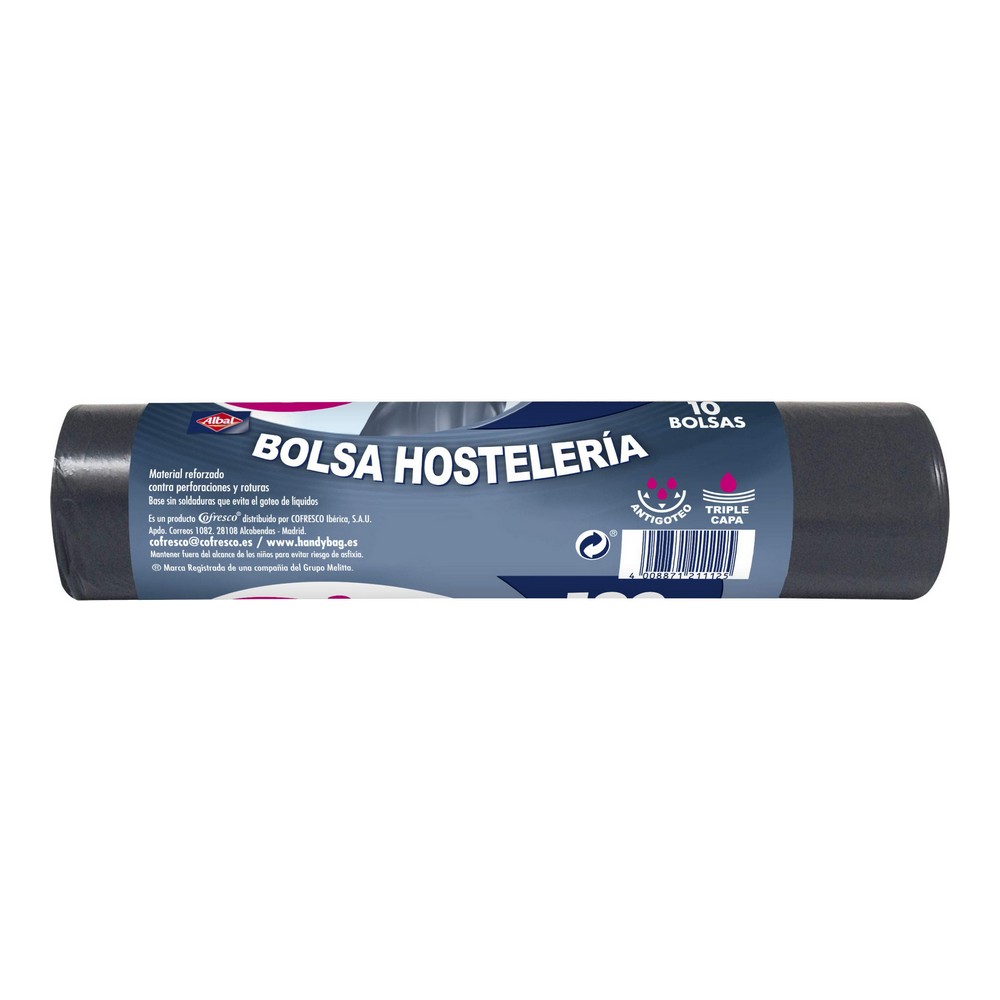 Soppåsar Handy Bag Antidropp (10 x 120 L) - 3
