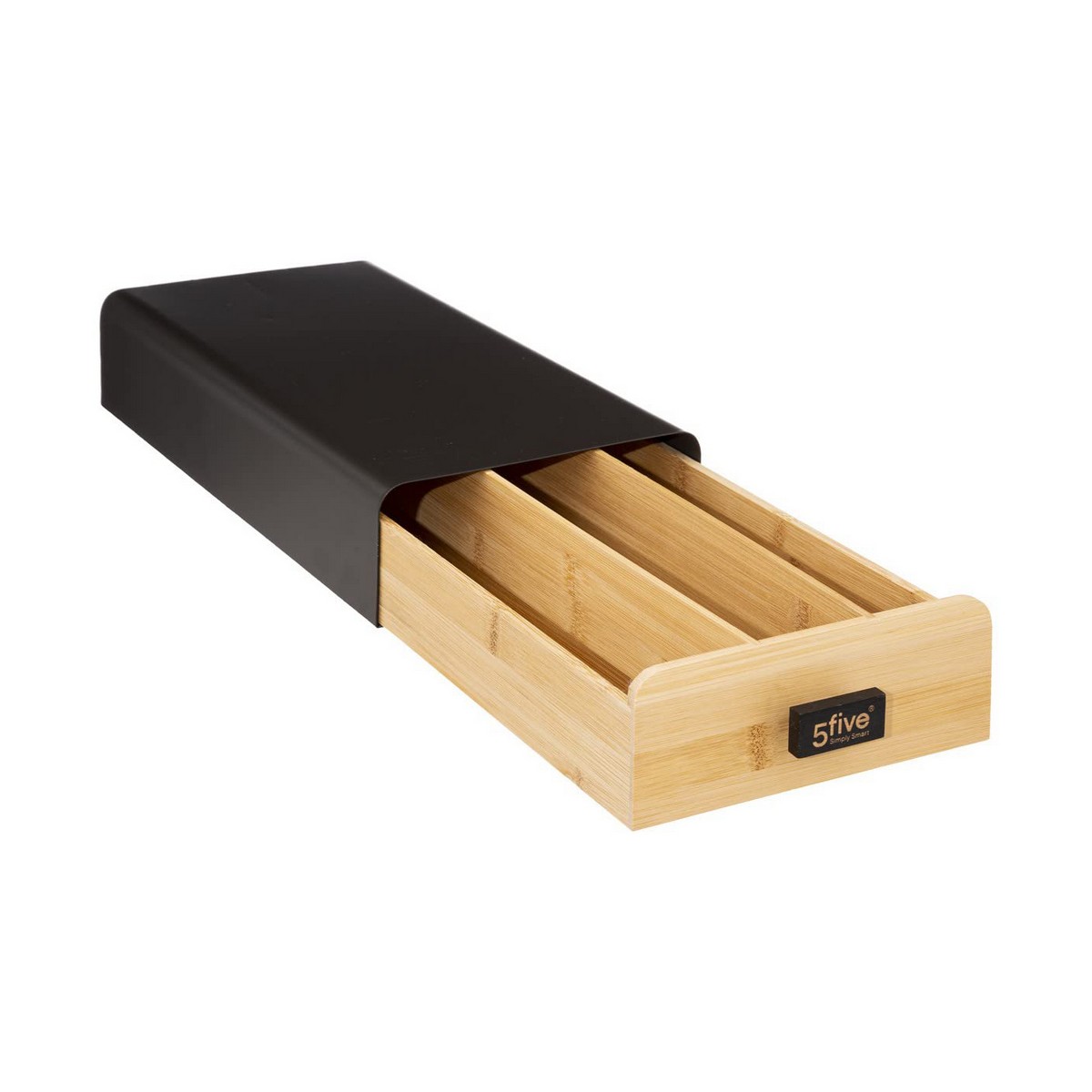 Kapselhållare 5five Noir Kitchen Svart (38 x 17,8 x 7,3 cm) - 4