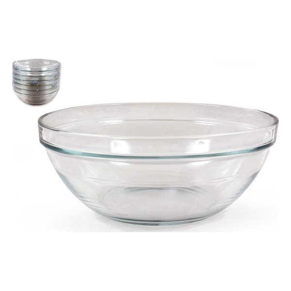 Salladsskål Duralex 2029AF06 Rund Stapelbara (ø 26 x 10,5 cm) (3,45 L)