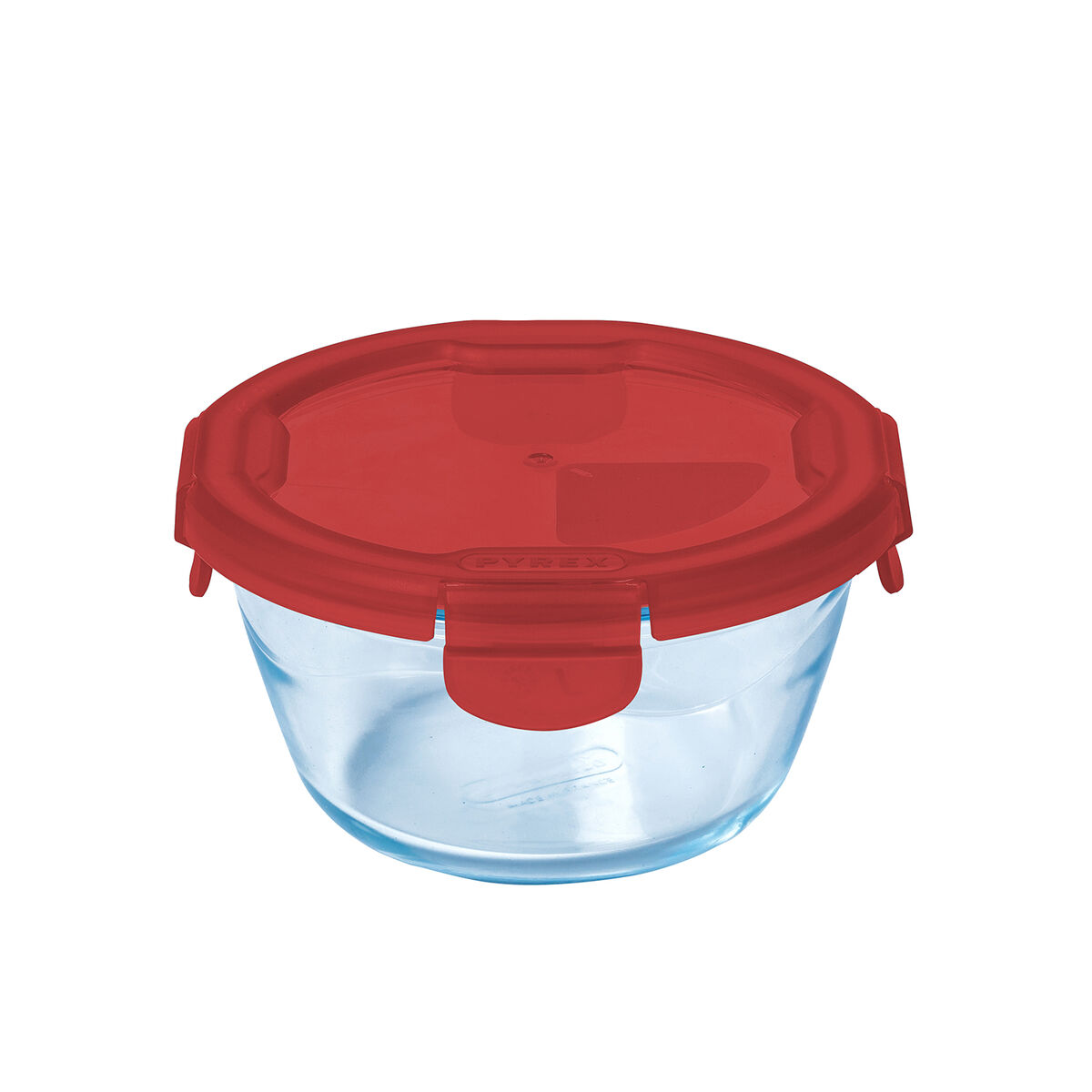 Hermetisk matlåda Pyrex Cook & go Röd Glas (600 ml) (6 antal) - 2