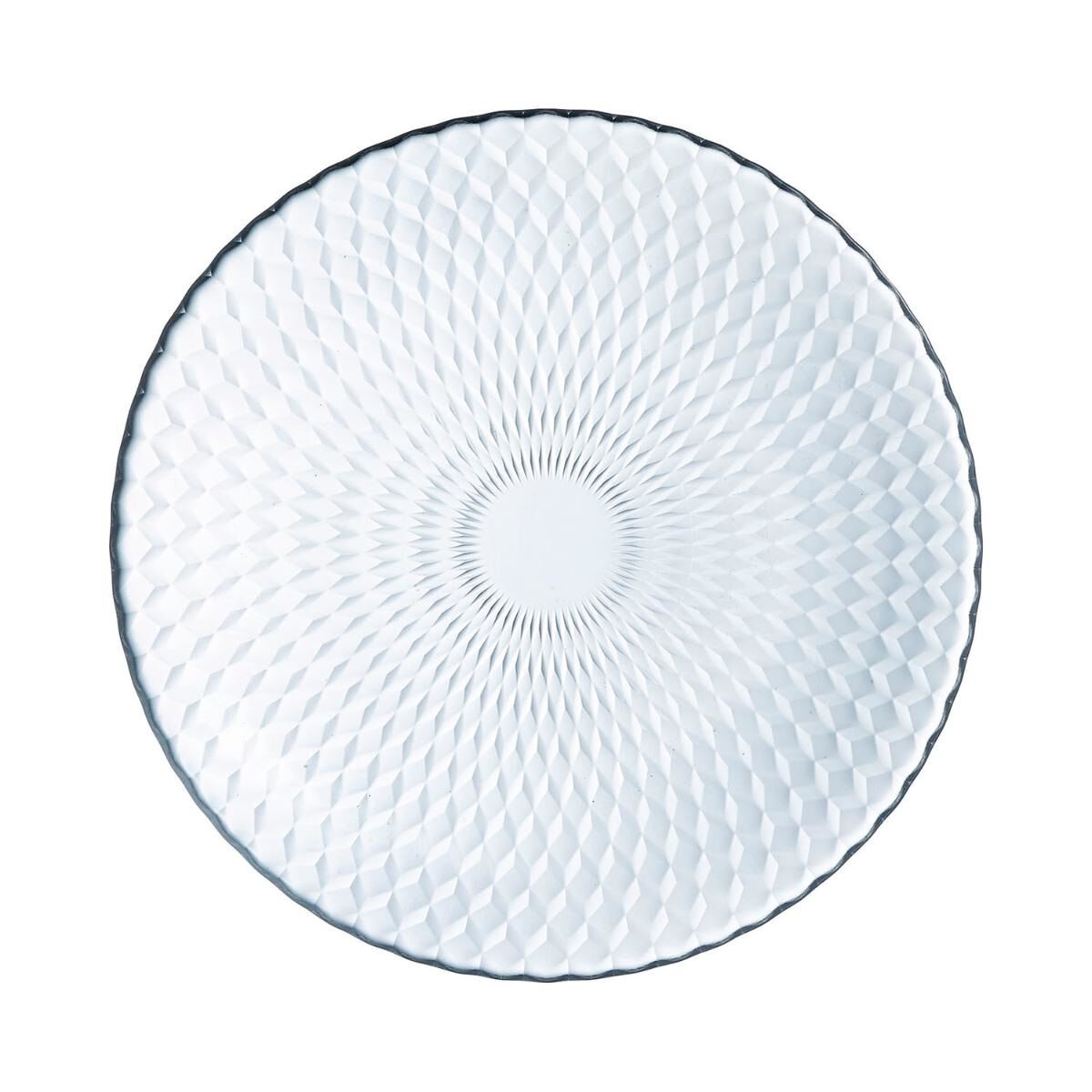 Lapostányér Luminarc Pampille Transparent Glas (25 cm) (24 antal) - 2