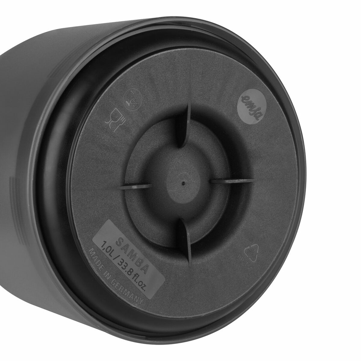 Termosbehållare Ferrer Svart Plast 1 L (Renoverade A) - 2