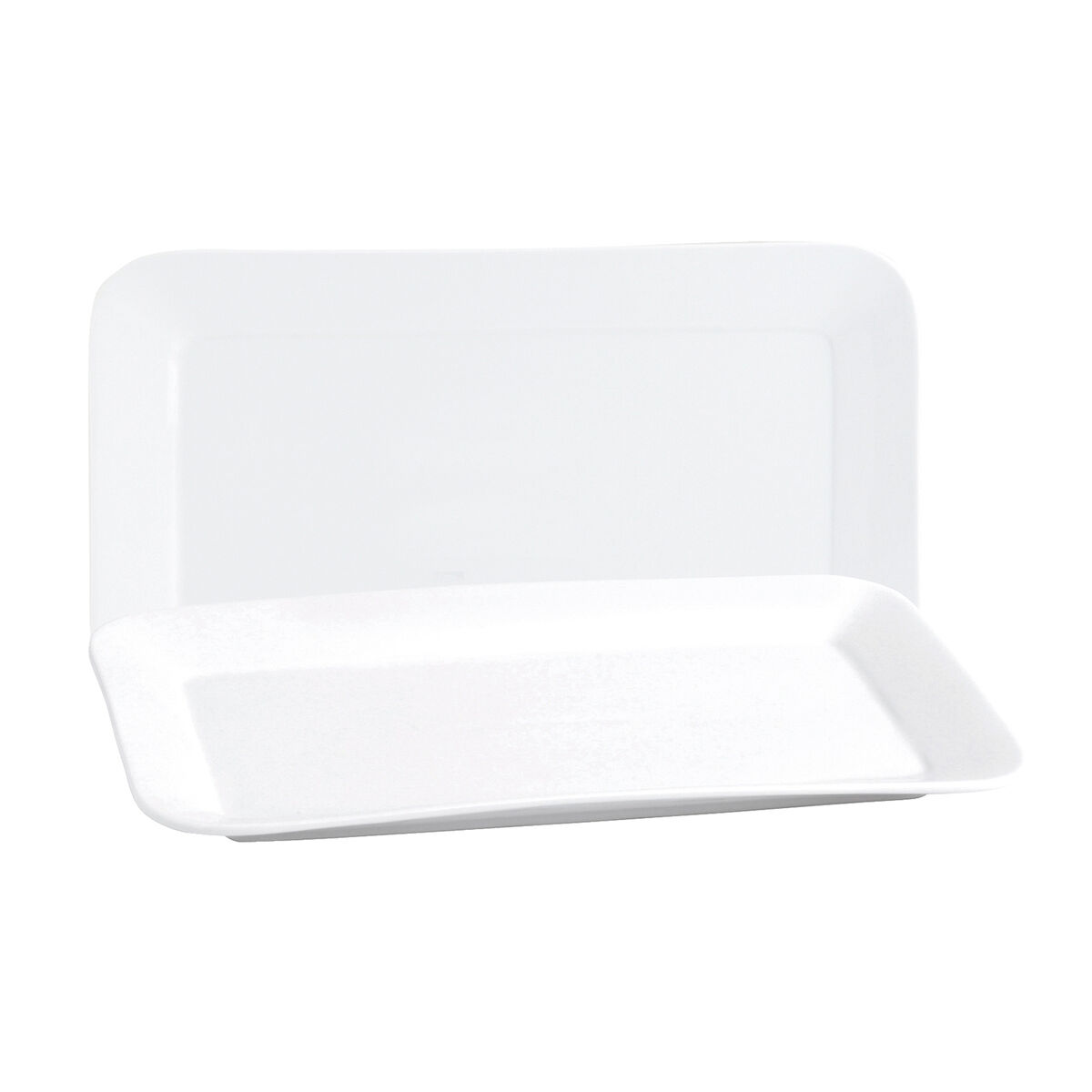 Servingsfat Quid Basic Rektangulär Keramik Vit (6 antal) (31 x 18 cm) - 2