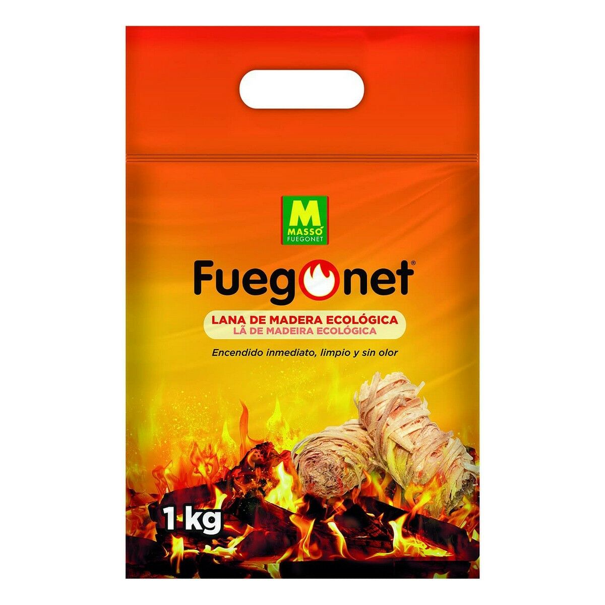 Braständare Massó Trä Uller (1 kg)