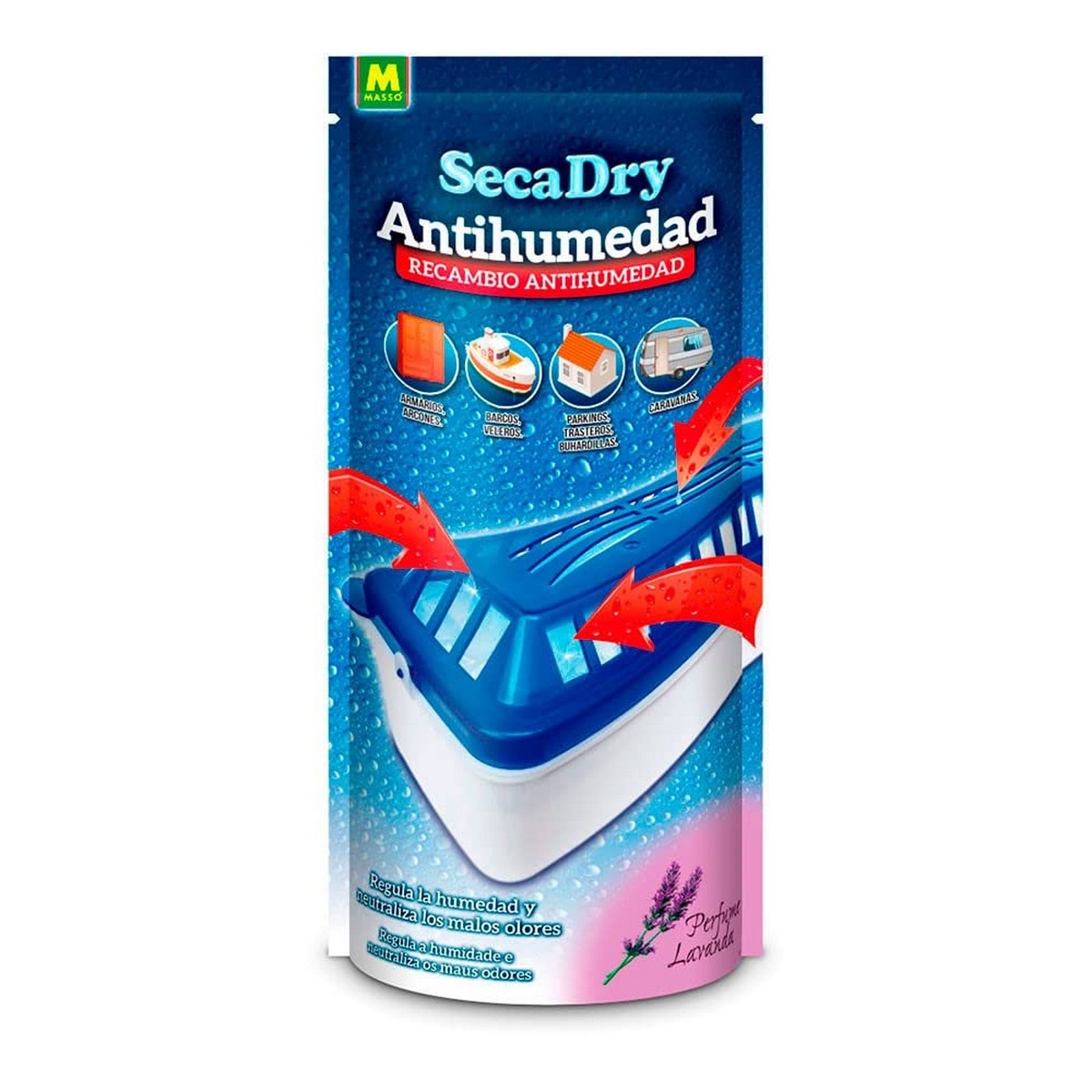 Anti fukt Massó Secadry Reservdel 500 g