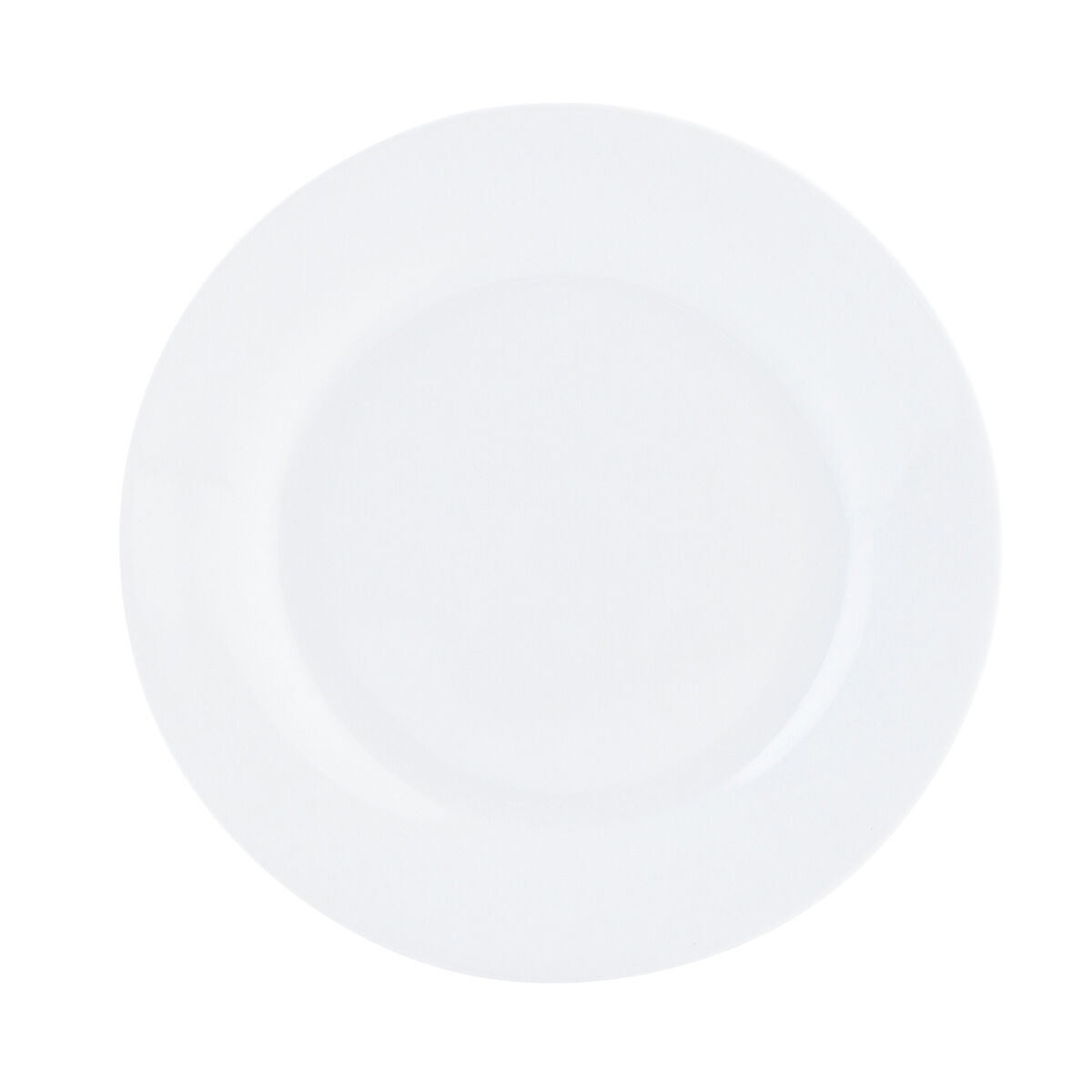 Platt skål Quid Basic Vit Keramik 23 cm (12 antal) - 3