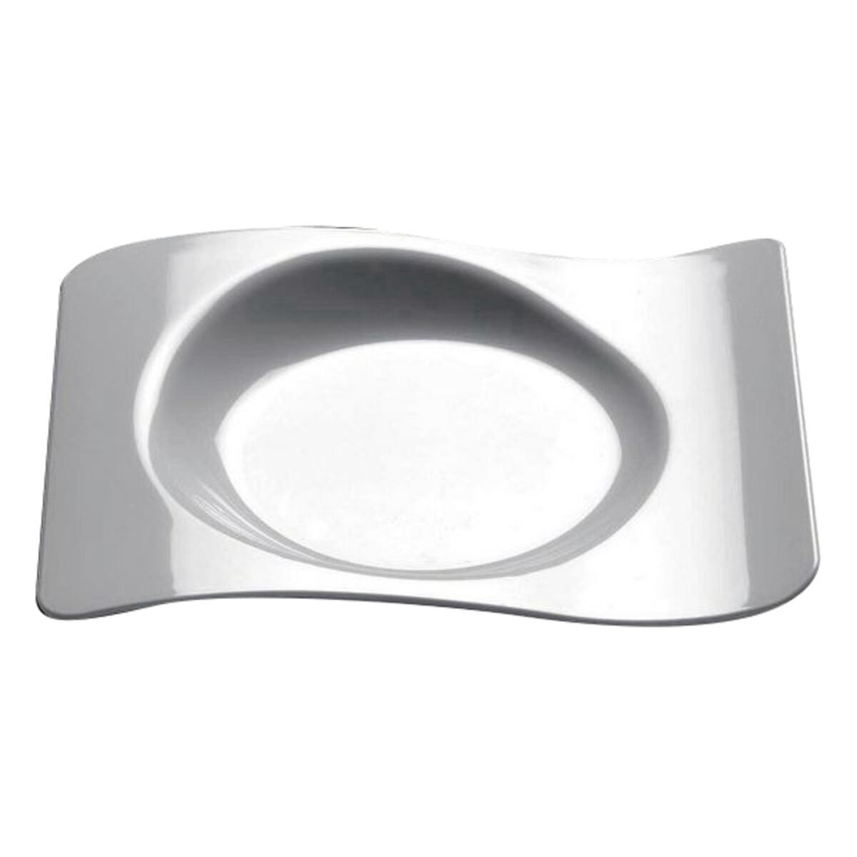 Tallriksset Goldplast Plast Vit 10 ml (50 Delar) - 3