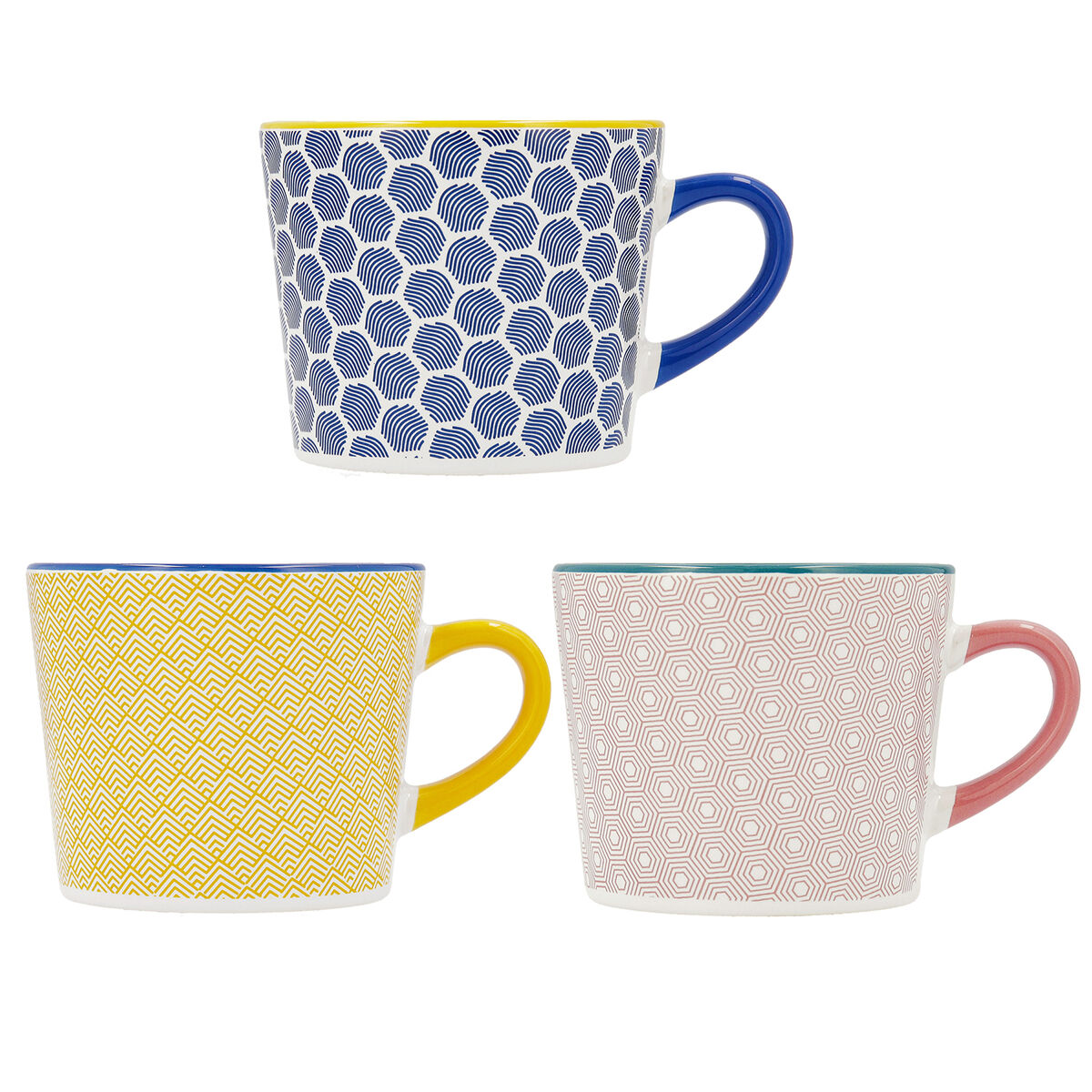 Koppar Quid Pippa Multicolour Keramik 350 ml (12 antal) - 2