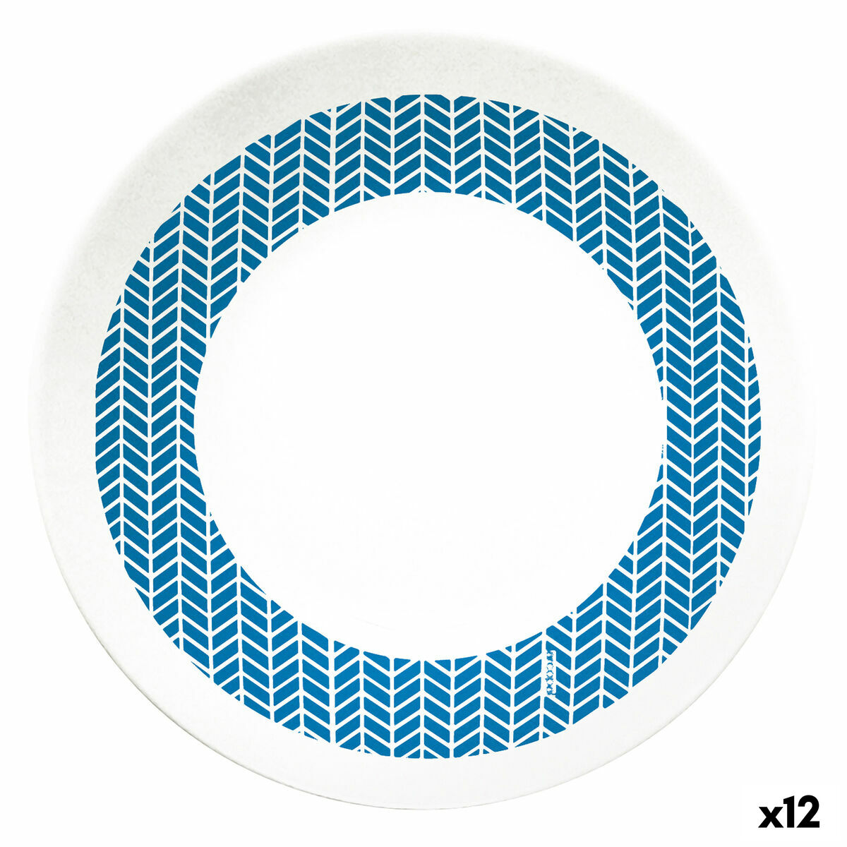 Djup tallrik Arcopal Diana Multicolour Glas (20 cm) (12 antal)