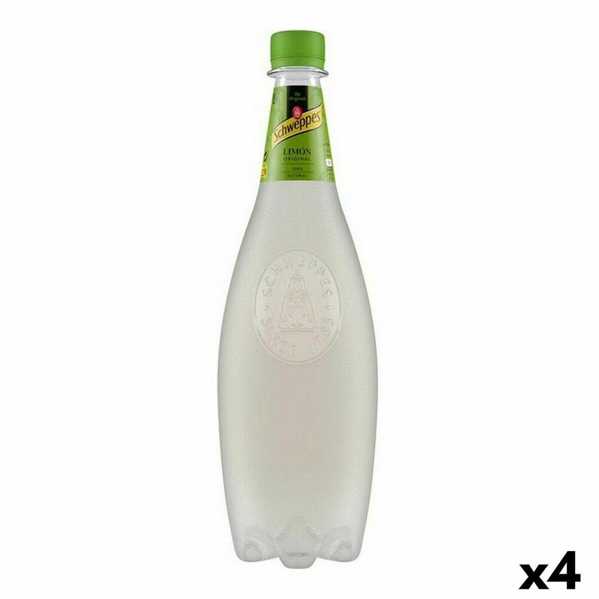 Uppfriskande Dryck Schweppes 1 L Citron (Pack 4 uds) - 2