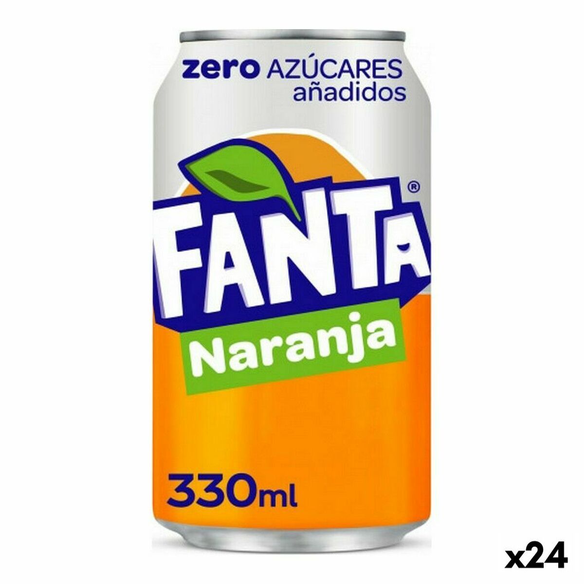 Uppfriskande Dryck Fanta 33 cl Orange (Pack 24 uds) - 3