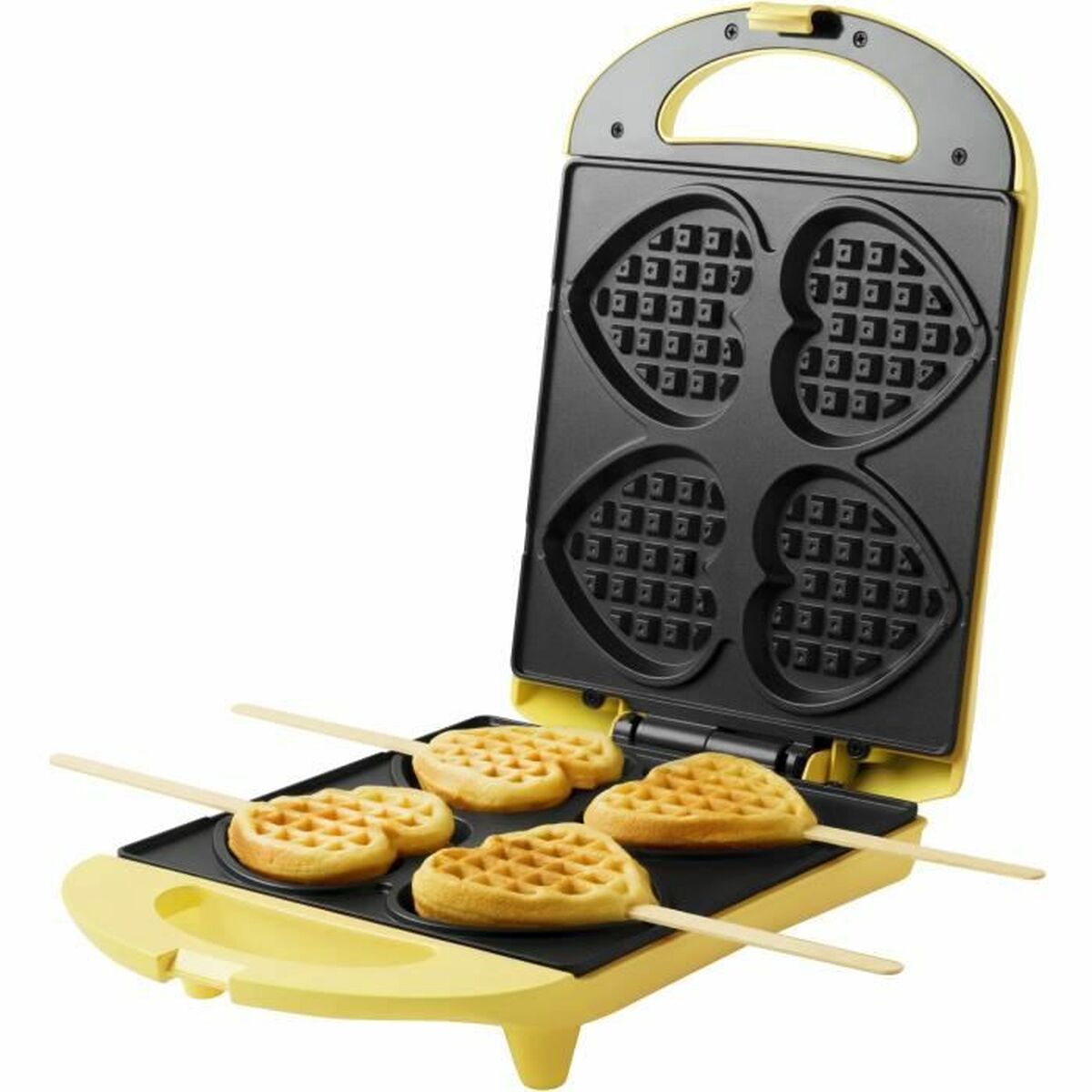 Våffeljärn Bestron Dsw271 Hjärta 780 W (Renoverade D) - 2