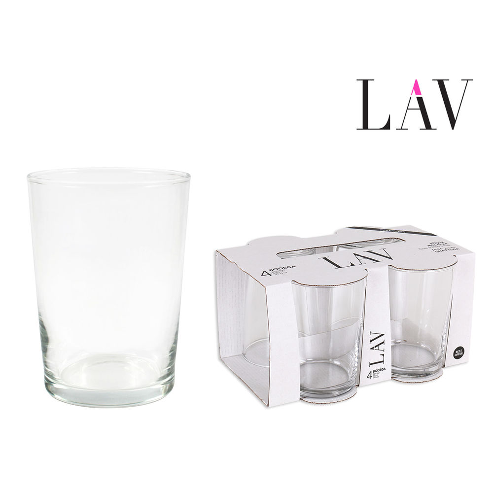 Glasset LAV Best Offer (4 uds) (520 ml) - 3