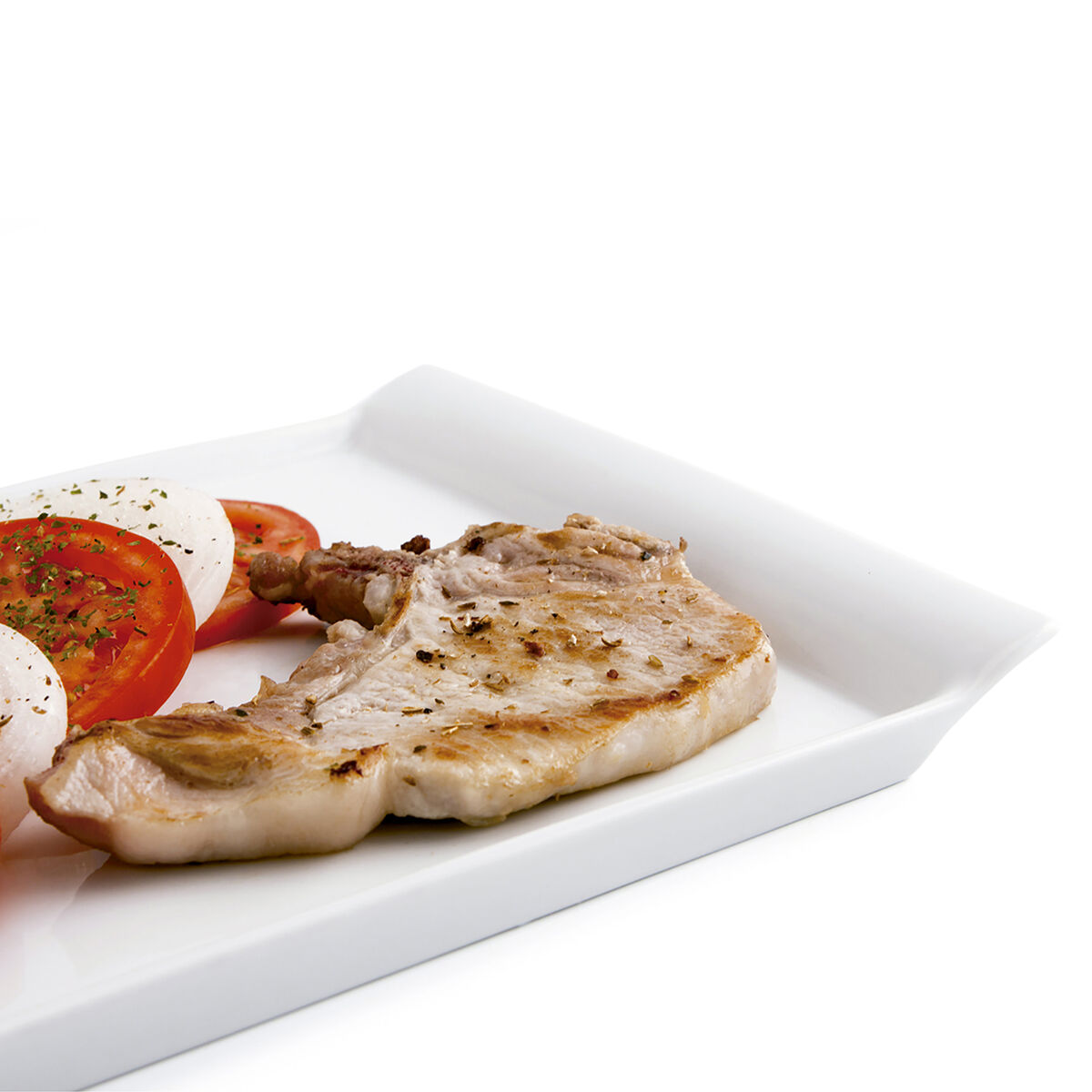 Servingsfat Quid Gastro Fresh Keramik Vit (31 x 23 cm) (6 antal) - 3