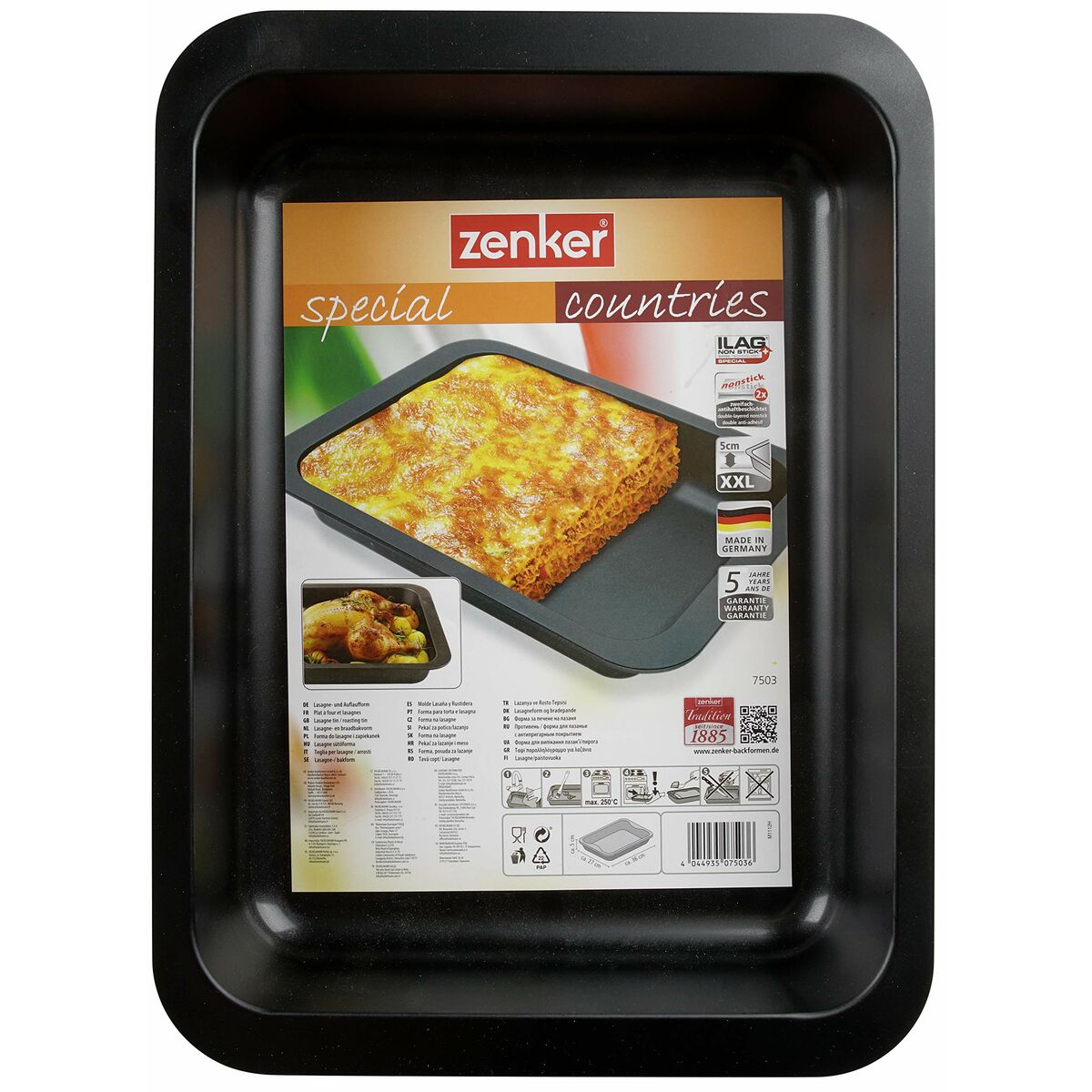 Ugnsplåt Zenker 7503 Svart (Renoverade B)