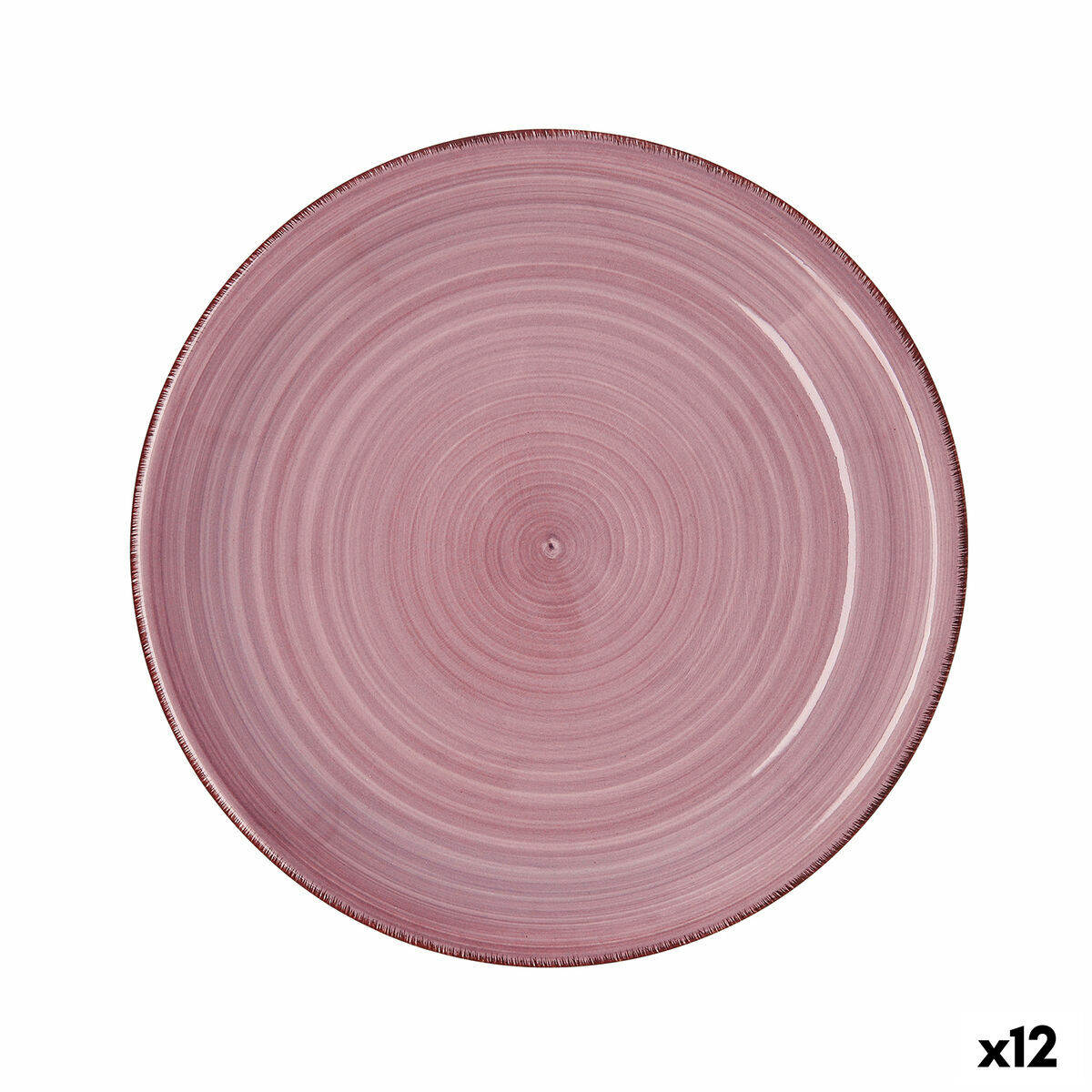 Lapostányér Quid Vita Peoni Keramik Rosa Ø 27 cm (12 antal)