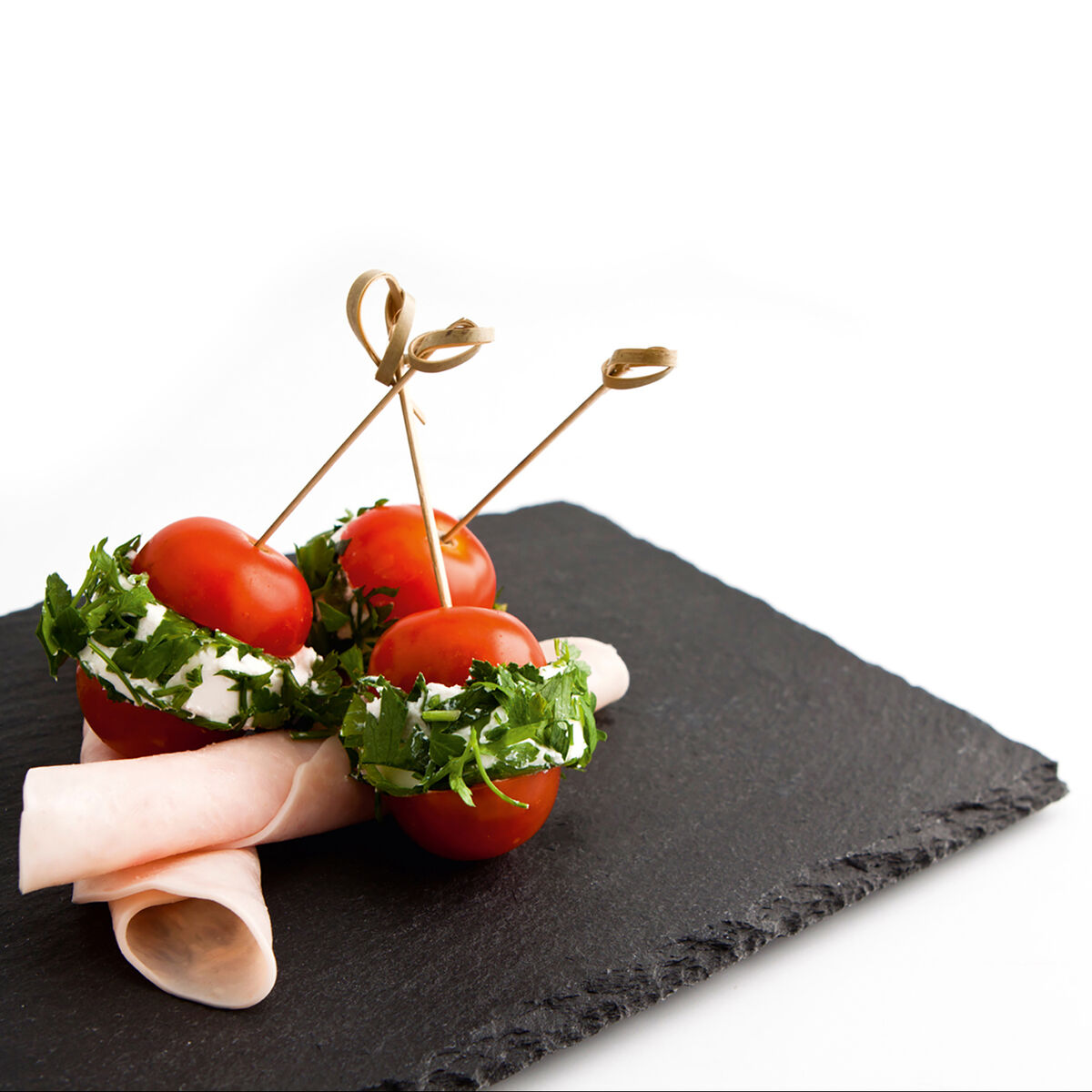 Keramikbricka med rittavla-effekt Quid Gastro Fun Svart (20 x 13 cm) (12 antal) - 2