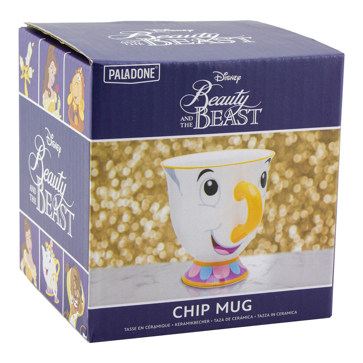 Keramikmugg Paladone Beauty and the Beast Multicolour 220 ml (Renoverade C) - 2