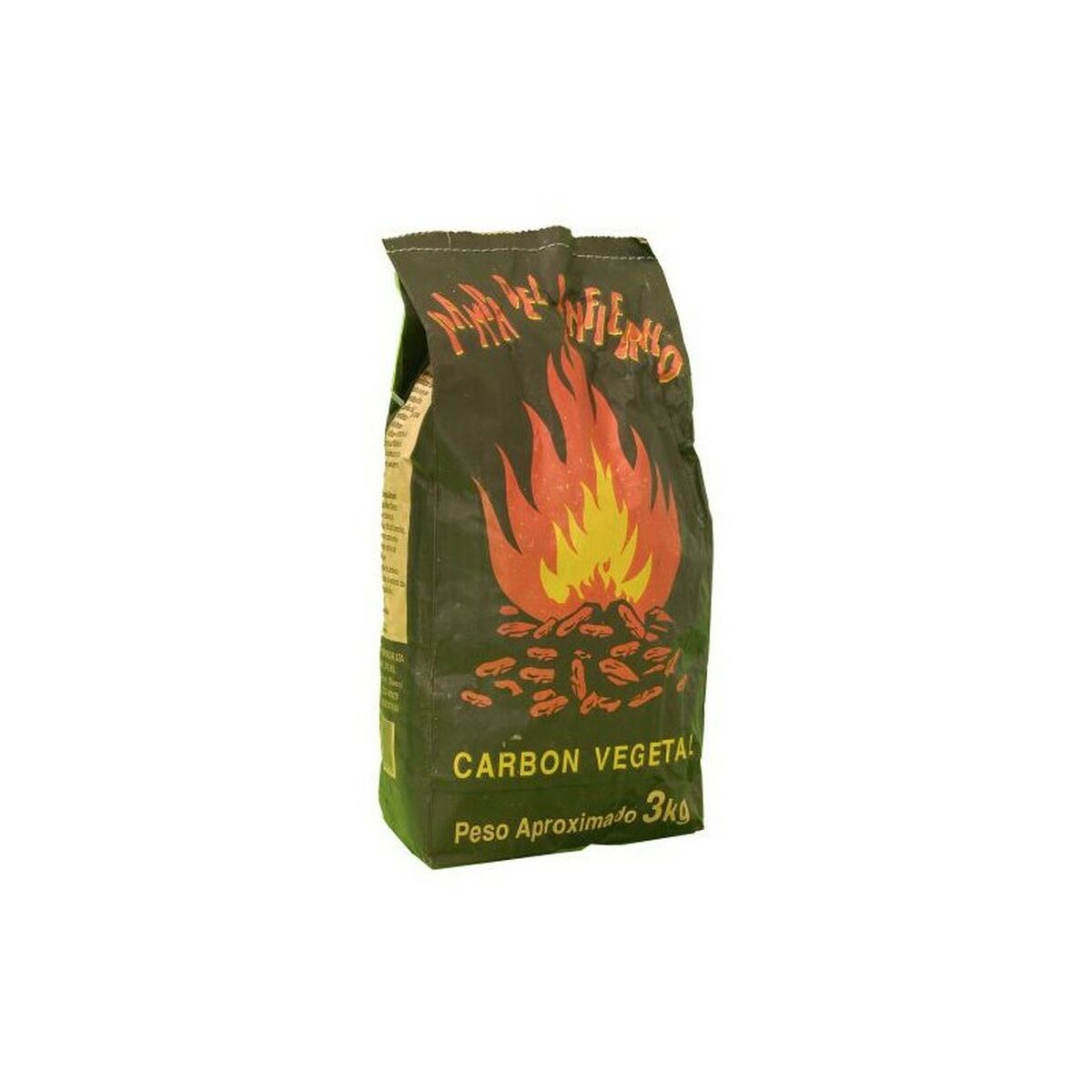 Askgrå Carbosur Grill 3 Kg Grönsak