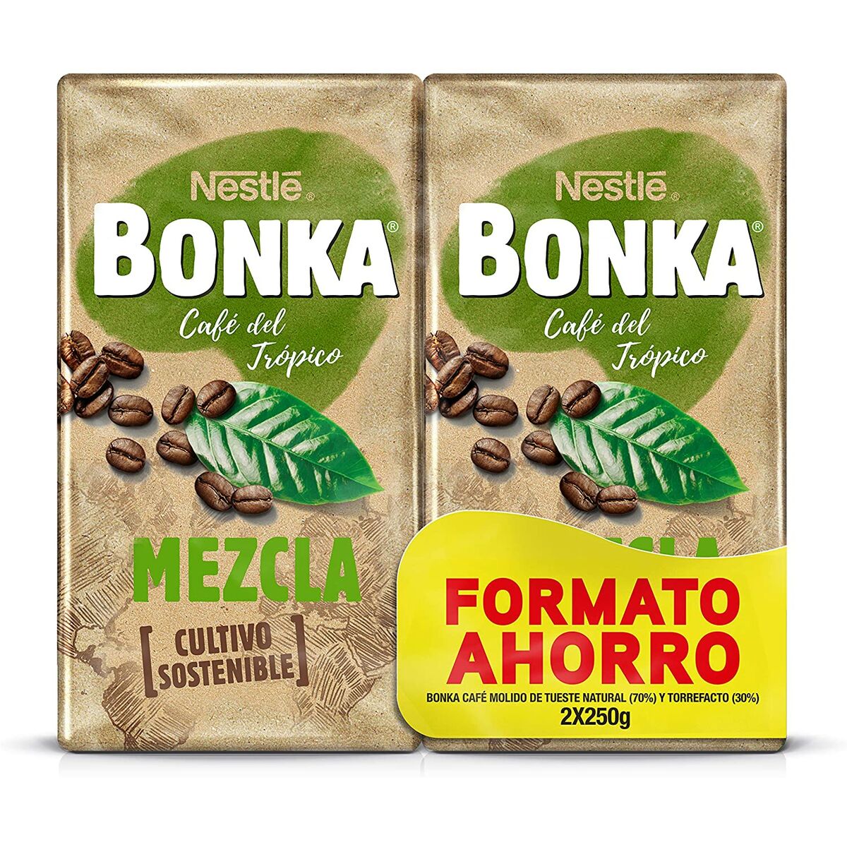 Malt kaffe Bonka Tropico Mezcla 2 x 250 g