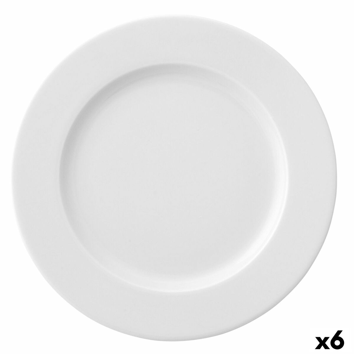 Lapostányér Ariane Prime Keramik Vit (Ø 31 cm) (6 antal)