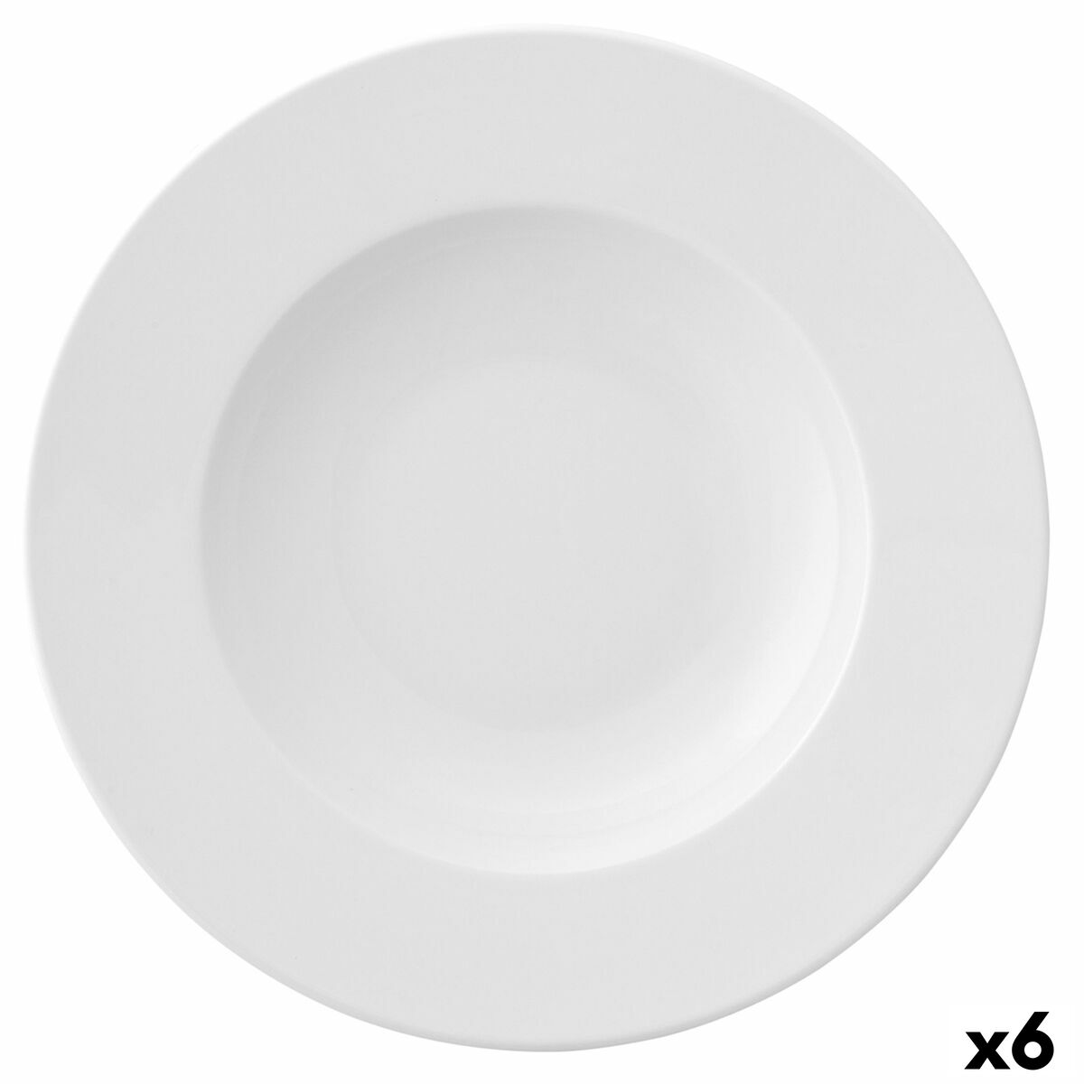 Djup tallrik Ariane Prime Keramik Vit (Ø 26 cm) (6 antal)