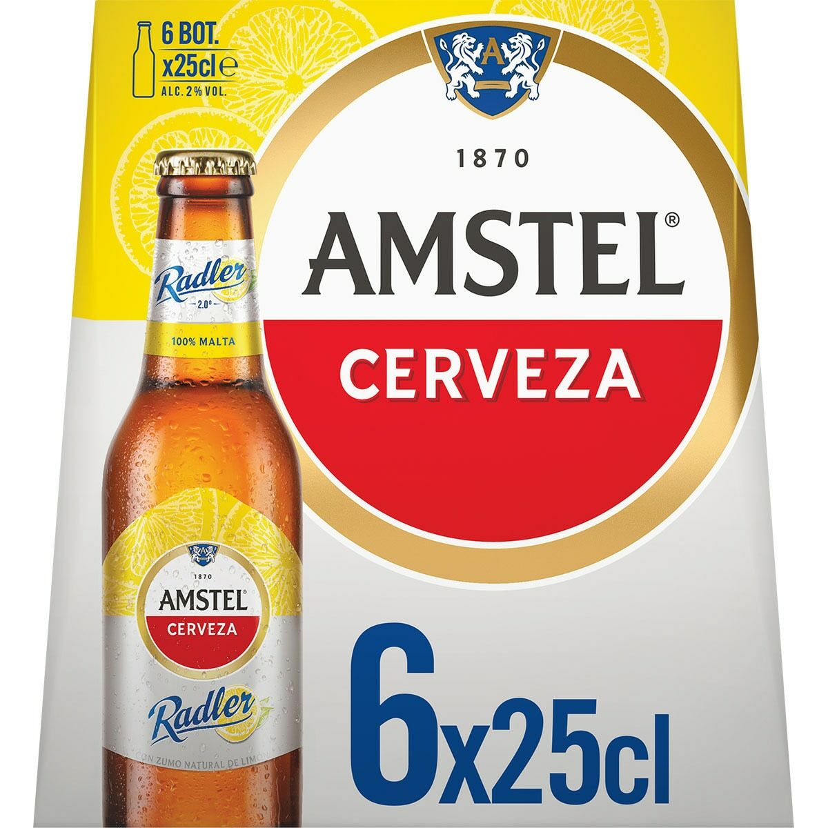 Öl Amstel Radler Citron 6 x 250 ml