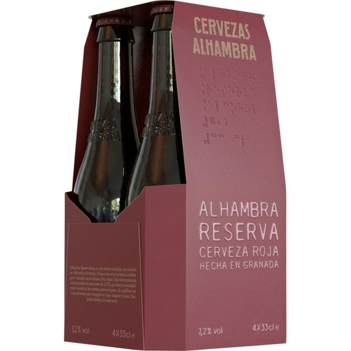 Öl Alhambra 4 x  330 ml Röd