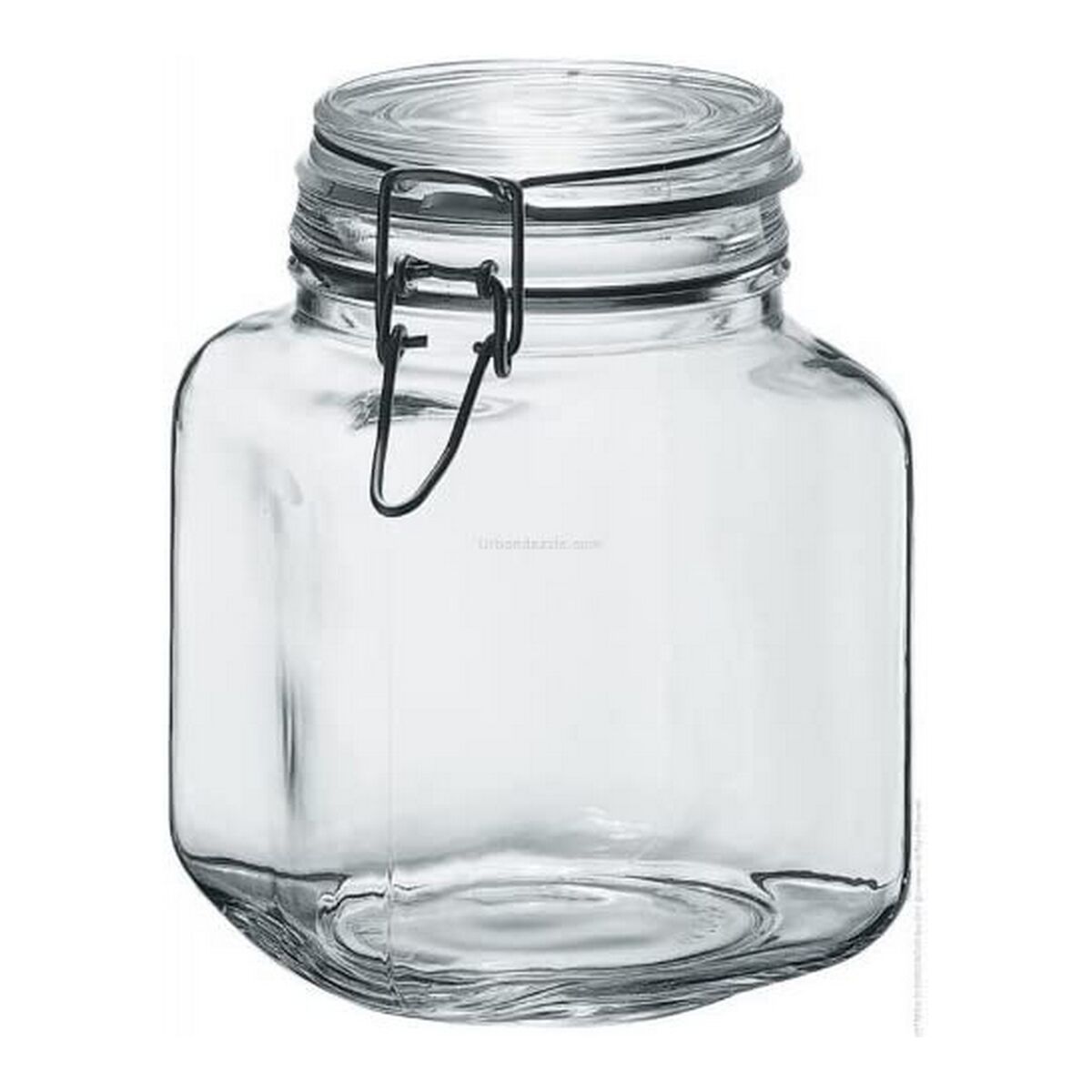 Glasburk Borgonovo Transparent Hermetisk (1,7 L) (12 x 12 x 17 cm) - 3