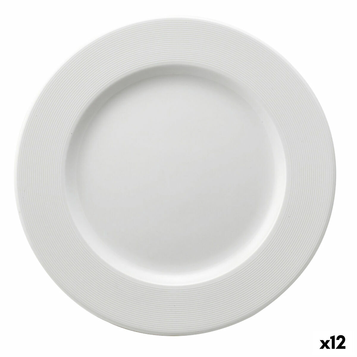 Lapostányér Ariane Orba Keramik Vit (Ø 27 cm) (12 antal)
