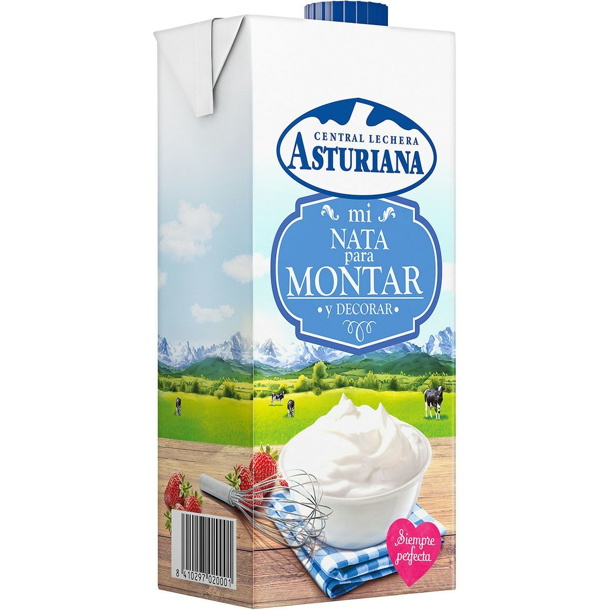 Vispgrädde Central Lechera Asturiana 1 L