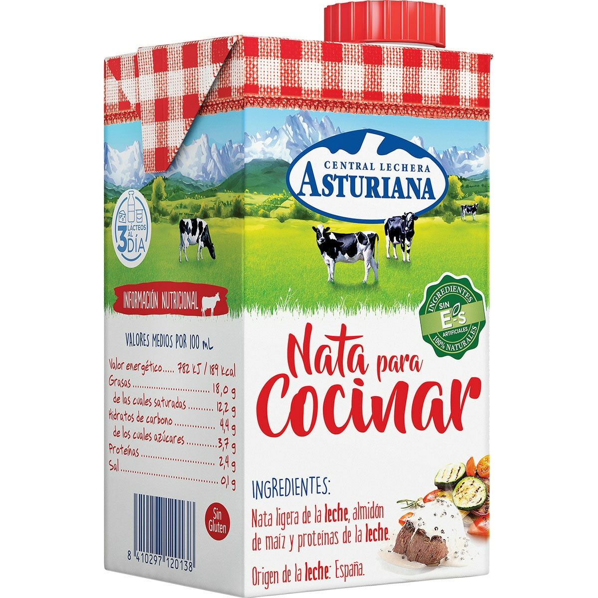 Matlagningsgrädde Central Lechera Asturiana 500 ml