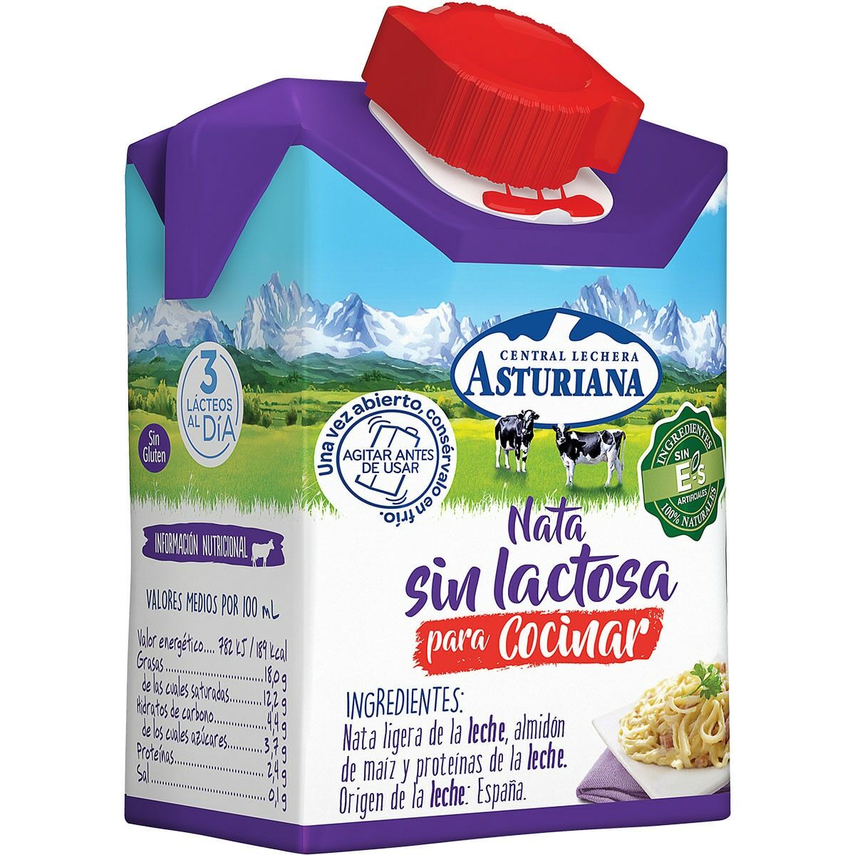Matlagningsgrädde Central Lechera Asturiana 2 L