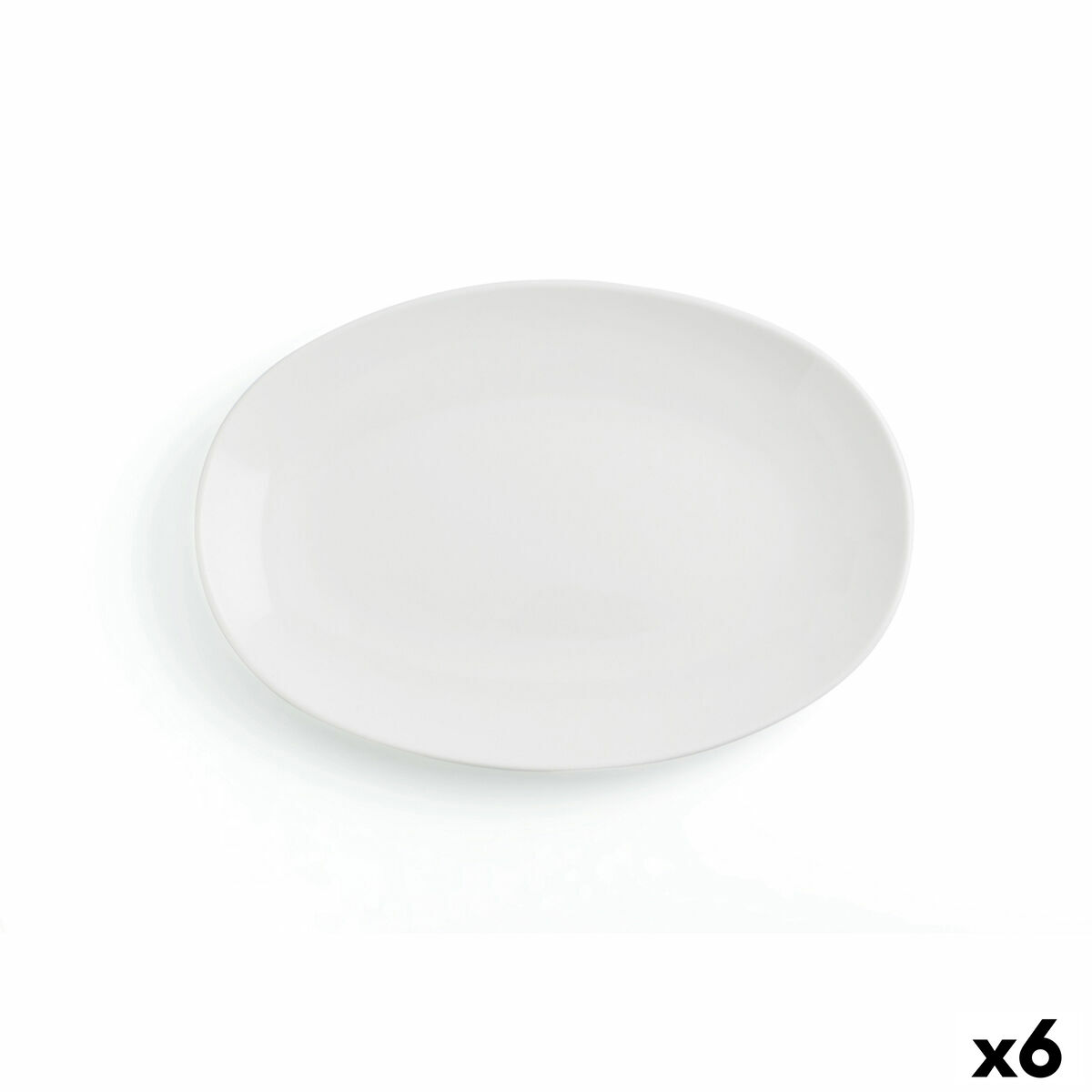 Servingsfat Ariane Vital Coupe Avlång Keramik Vit Ø 32 cm 6 Delar