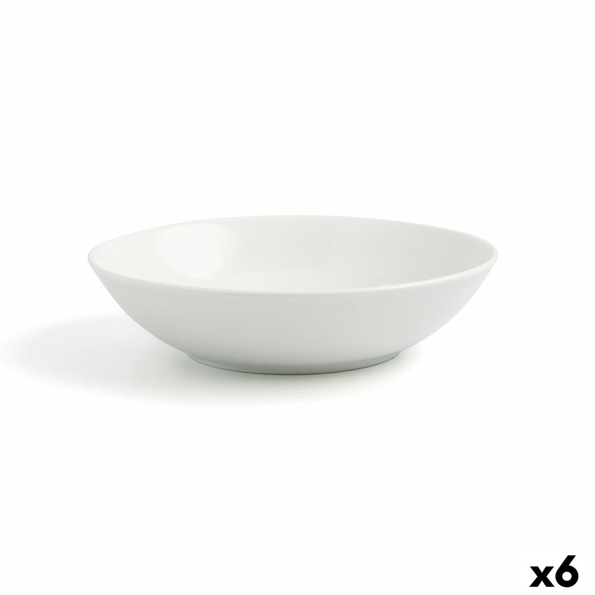 Djup tallrik Ariane Vital Coupe Vit Keramik Ø 21 cm (6 antal)