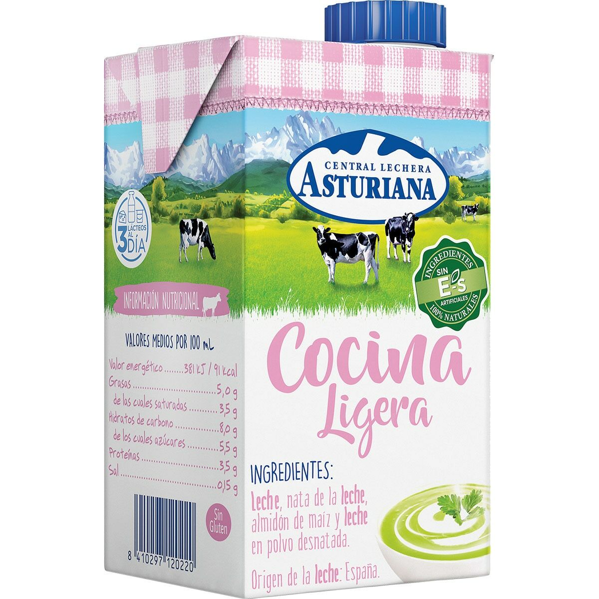 Matlagningsgrädde Central Lechera Asturiana 500 ml