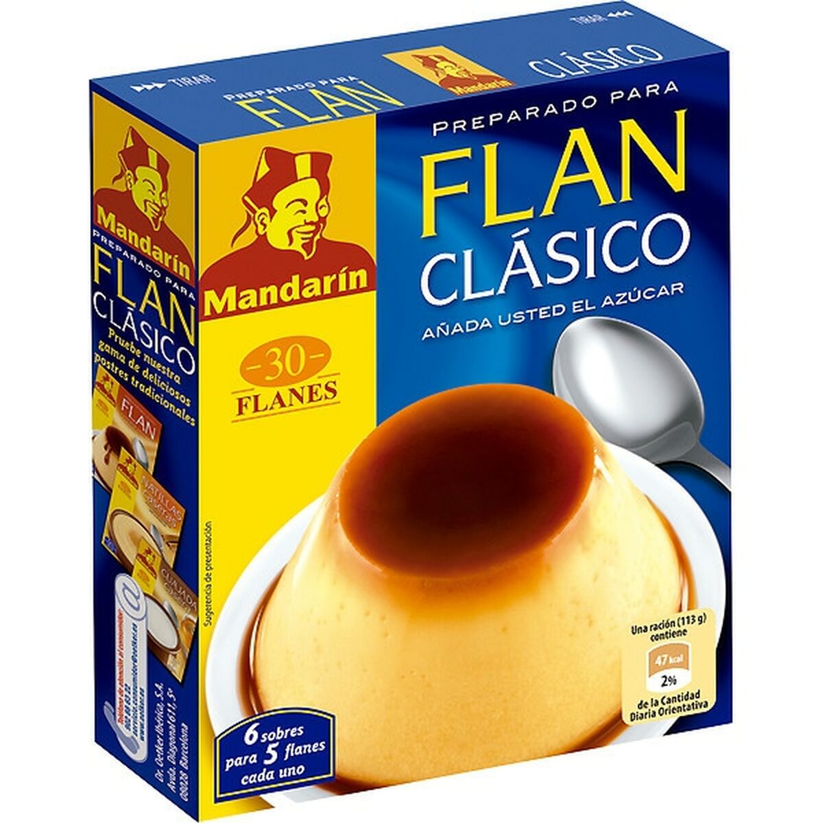 Brylépudding Mandarin