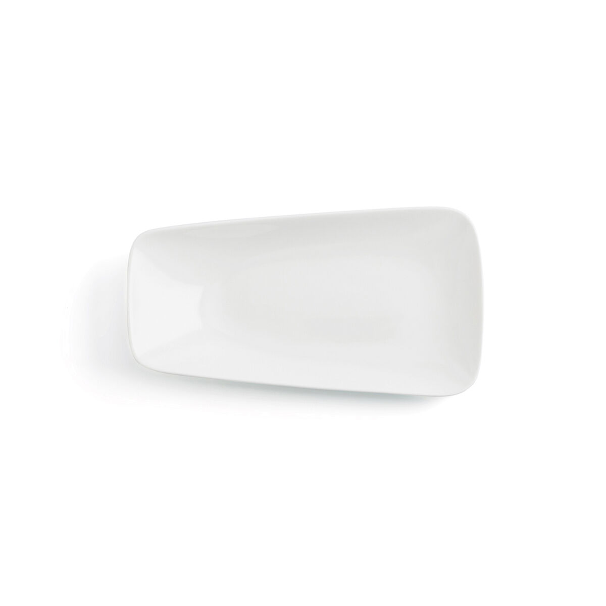 Lapostányér Ariane Vital Rektangulär Keramik Vit (24 x 13 cm) (12 antal) - 2