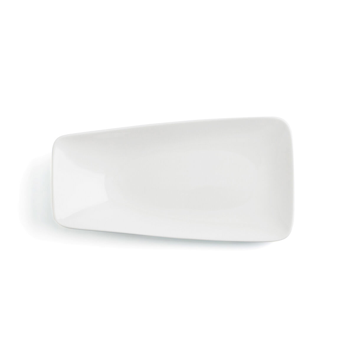 Lapostányér Ariane Vital Rektangulär Keramik Vit (38 x 20,4 cm) (6 antal) - 4