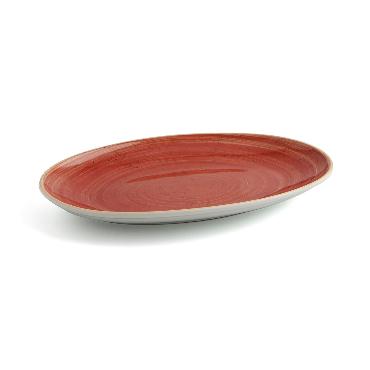 Servingsfat Ariane Terra Avlång Keramik Röd (Ø 32 cm) (6 antal) - 2