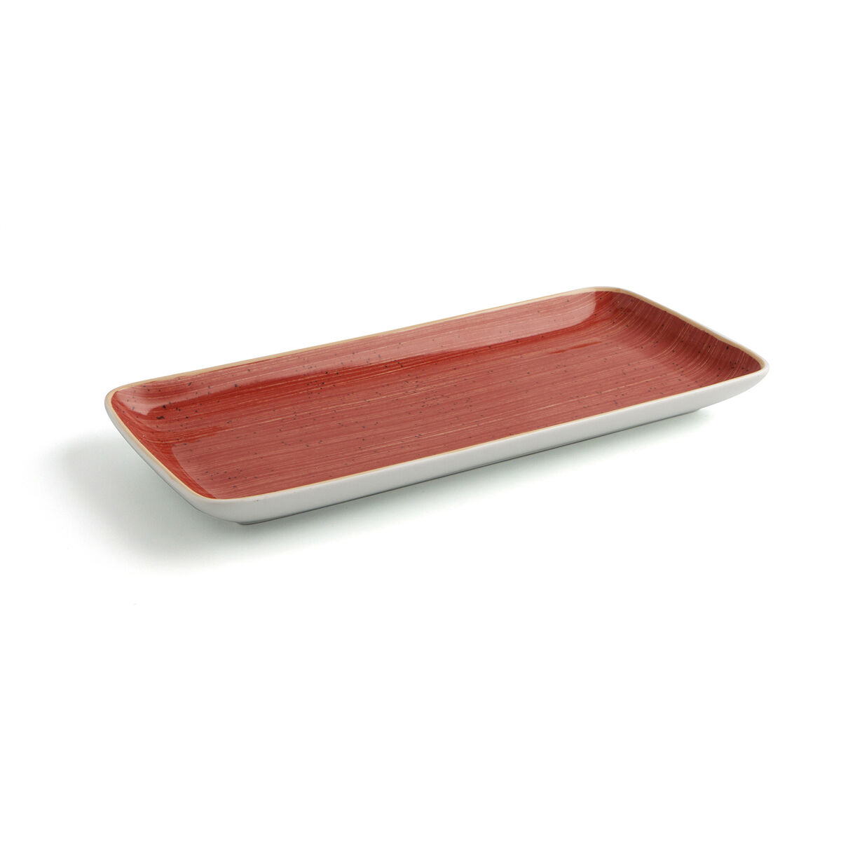 Servingsfat Ariane Terra Rektangulär Keramik Röd (36 x 16,5 cm) (6 antal) - 2