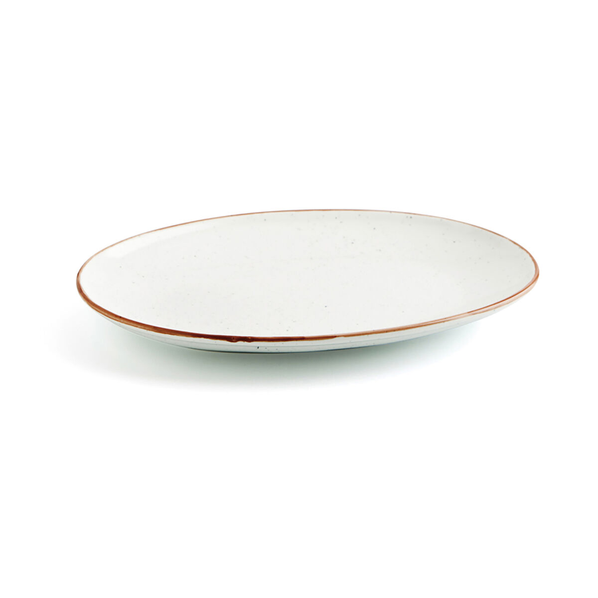 Servingsfat Ariane Terra Avlång Keramik Beige (Ø 32 cm) (6 antal) - 2