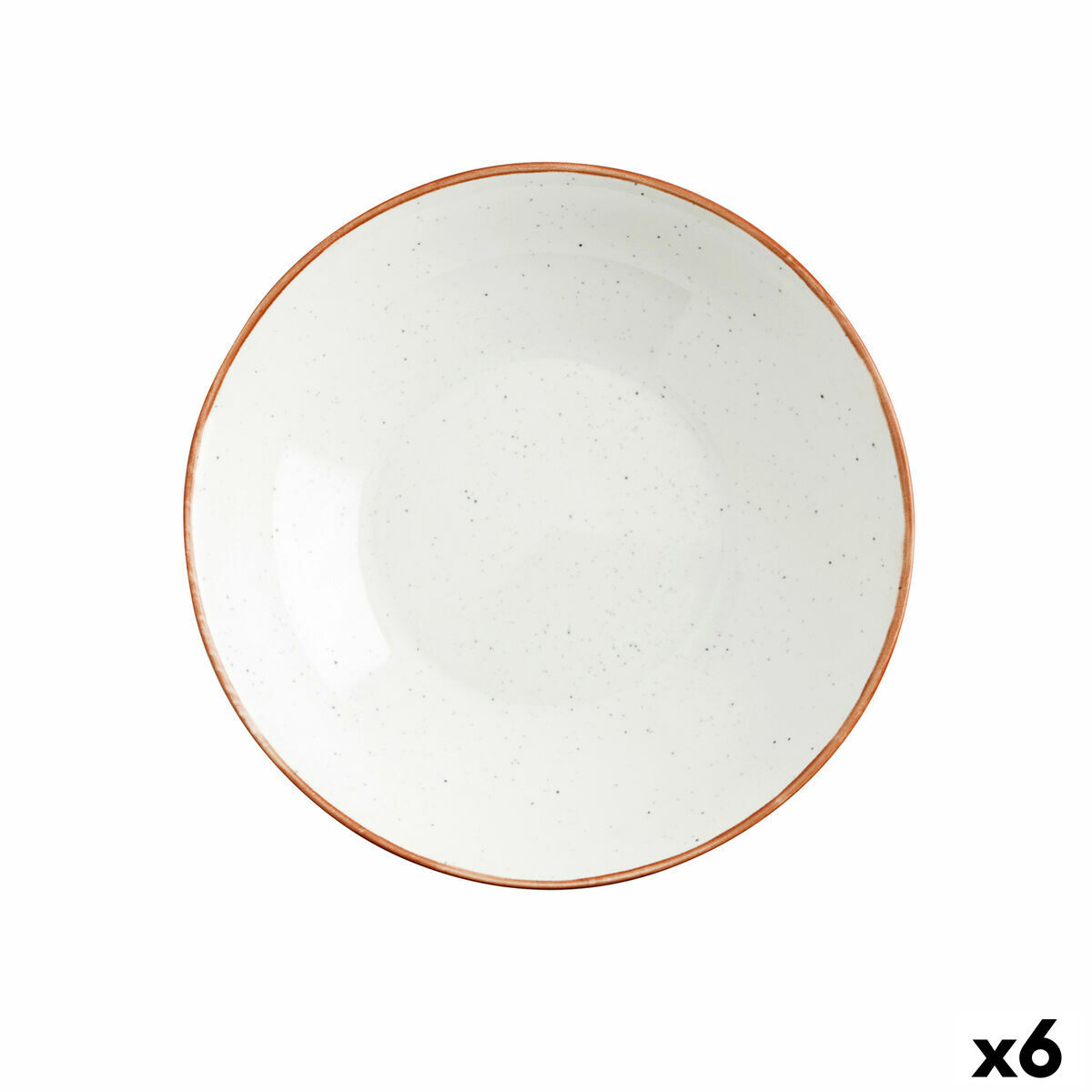 Djup tallrik Ariane Terra Keramik Beige (Ø 21 cm) (6 antal)