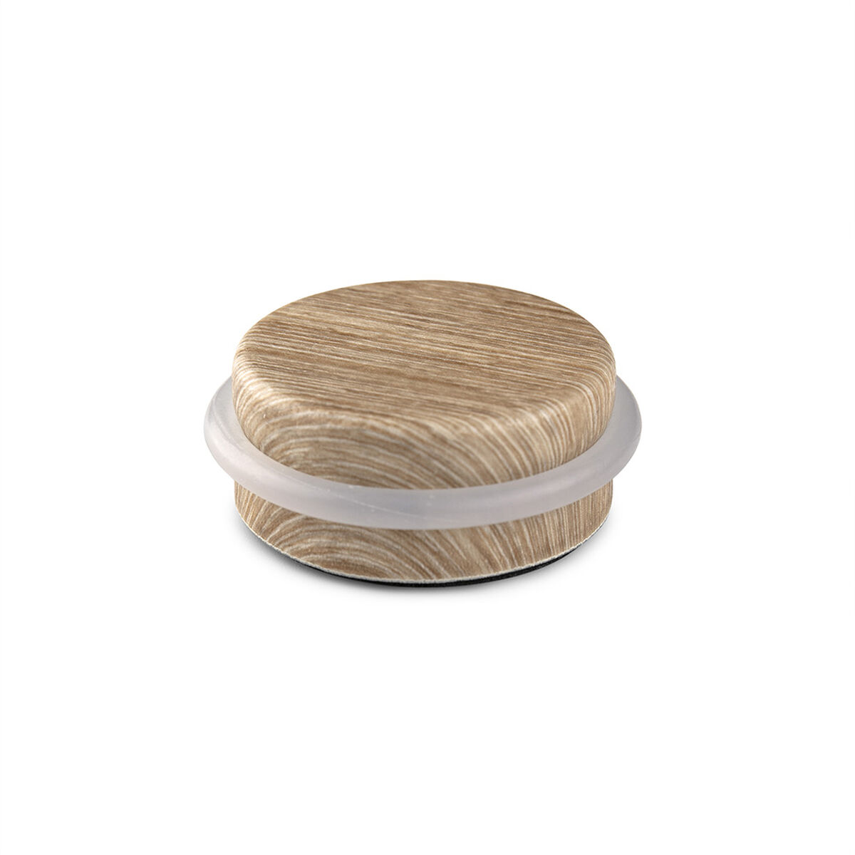 Dörrstopp Inofix Ø 4,6 x 1,8 cm valnöt