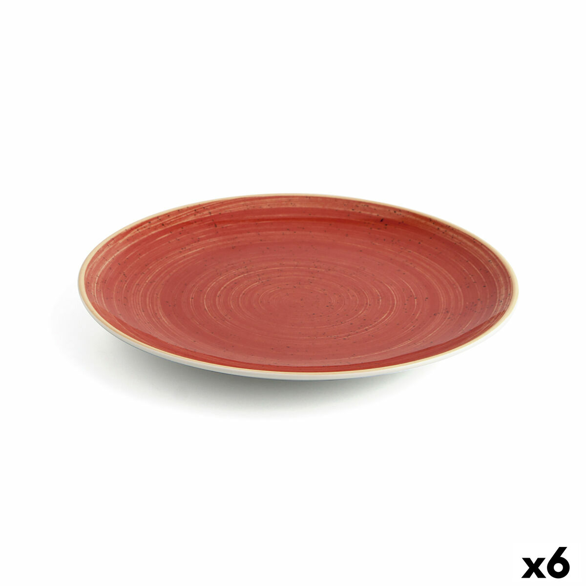 Lapostányér Ariane Terra Keramik Röd (24 cm) (6 antal)