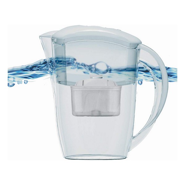 Filtreringskanna Haeger Bright Waters Vit (2,4 L) - 3