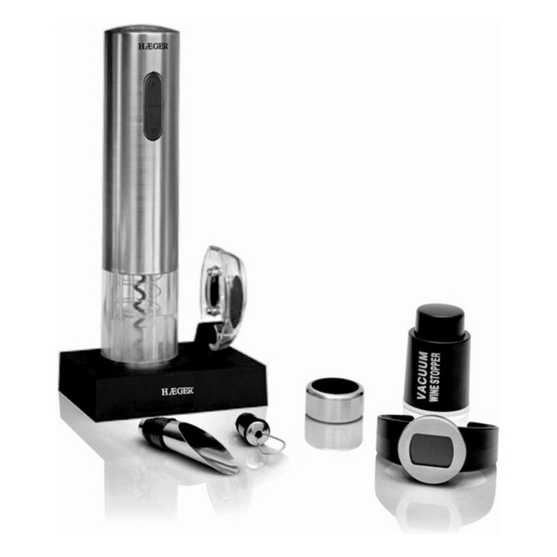 Elektrisk korkskruv Haeger Lucca Pack Laddningsbar - 2
