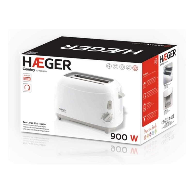 Brödrost Haeger Geminy 900 W - 5